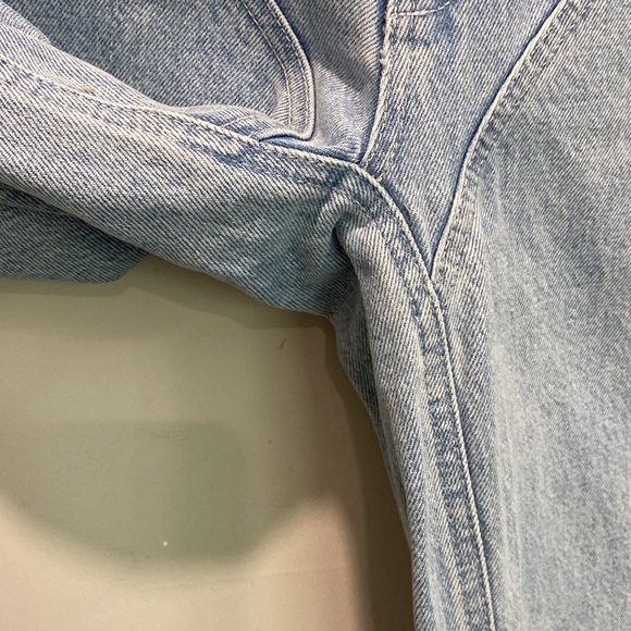 Zara wide leg jeans Light blue Mugler Design Size 4 - Picture 9 of 13